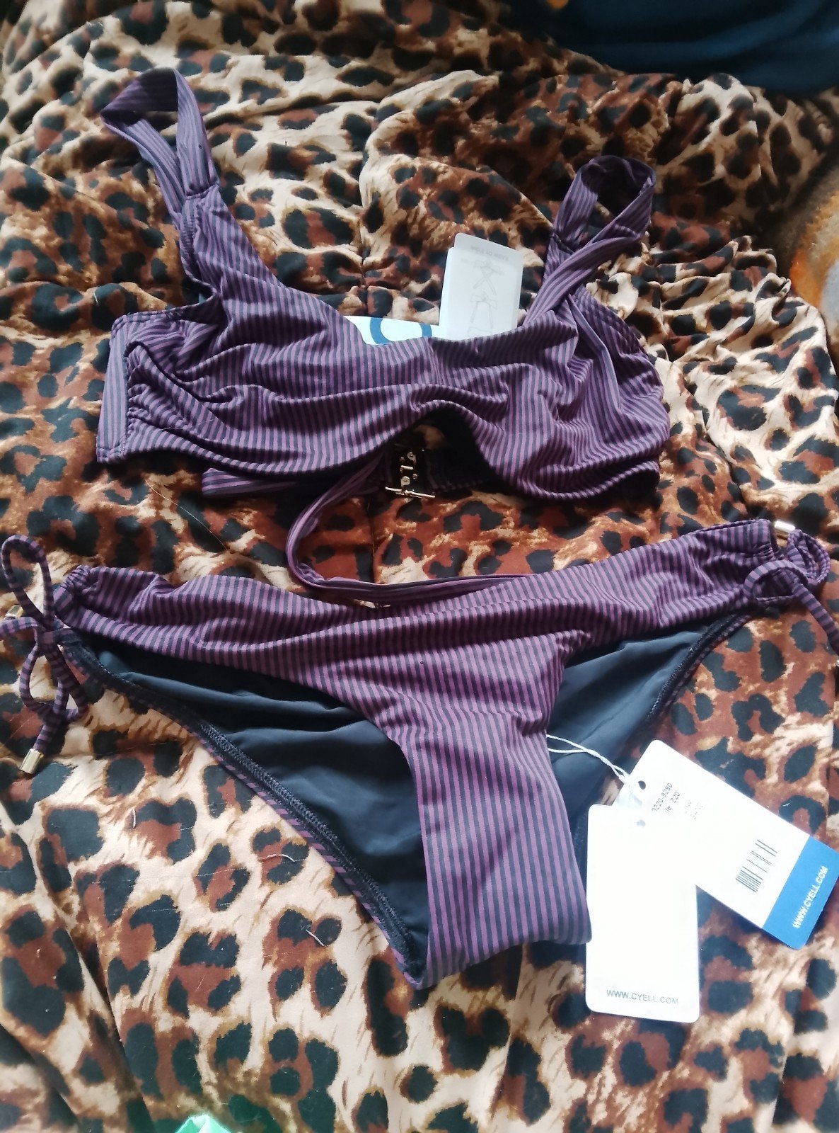 Cyell Top Wired Warm Sand Bikini Set - Maat 36/36D, Kleding | Dames, Bruin, Nieuw, Ophalen of Verzenden, Cyell