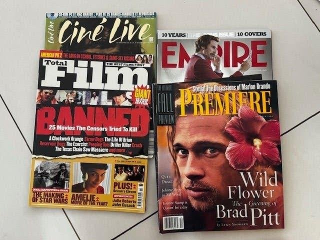 Voor de film liefhebber: collectie filmtijdschriften, Ophalen, Zo goed als nieuw, Film, Overige typen