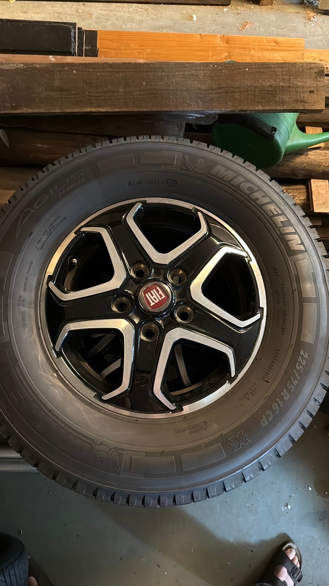 fiat ducato banden op lichtmetalen velg, Ophalen, Bestelwagen, 16 inch, Nieuw
