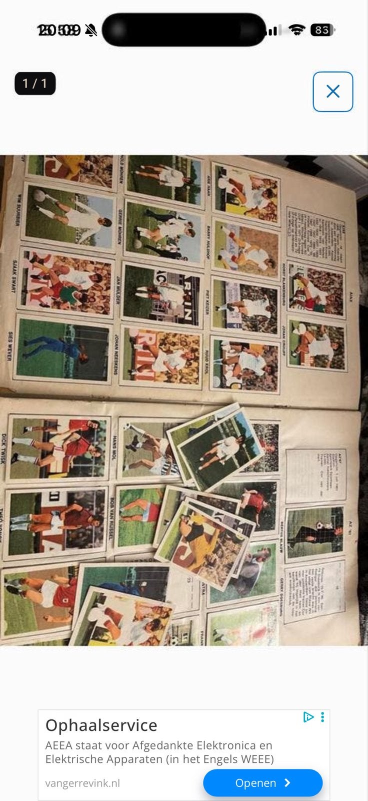 Voetbalplaatjes Seizoen 72/73 voor album, Ophalen of Verzenden, Gebruikt, Overige binnenlandse clubs, Poster, Plaatje of Sticker