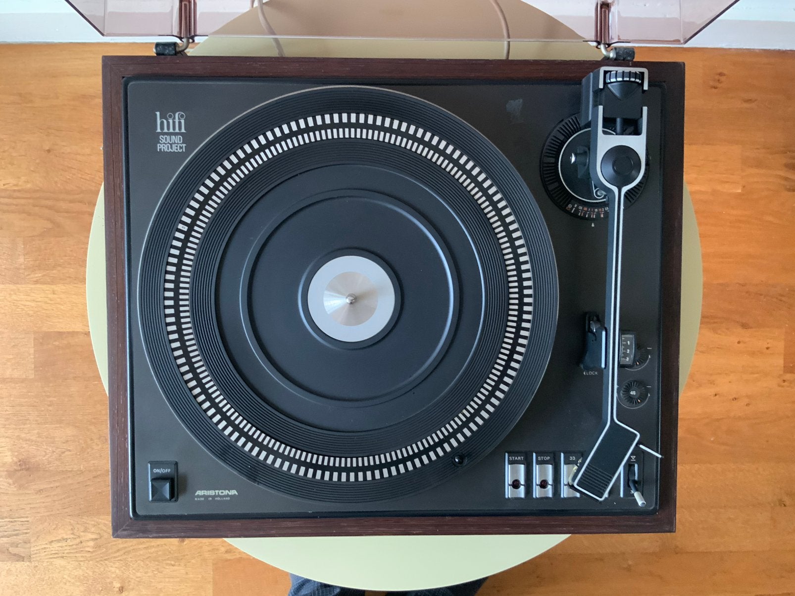 Platenspeler Aristona, Audio, Tv en Foto, Platenspelers, Ophalen, Gebruikt, Philips