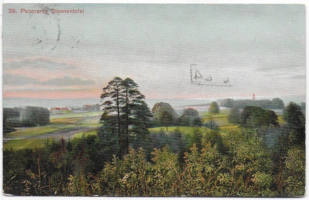 Panorama Steenentafel Arnhem Oude Ansichtkaart ( B1225 ), Ophalen of Verzenden, 1960 tot 1980, Gelopen, Gelderland