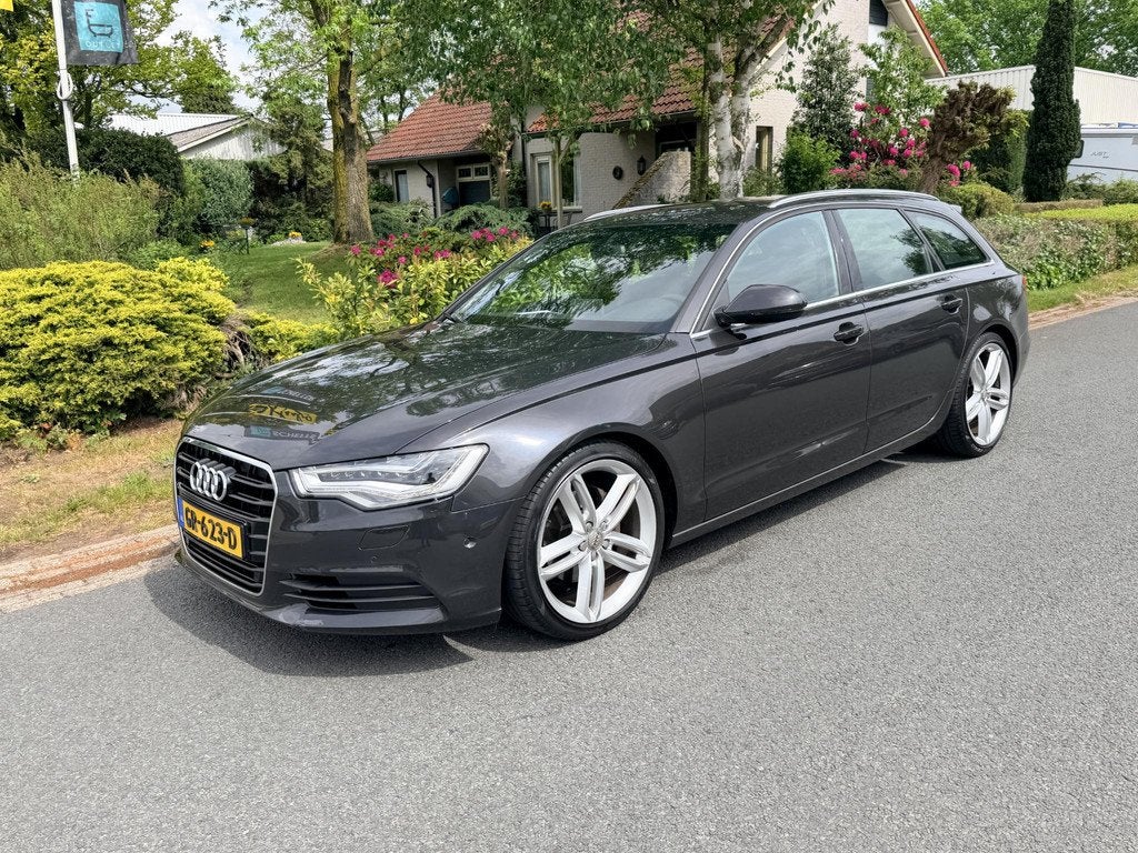 Audi A6 Avant 2.0 TFSI S-Line 240PK Automaat•Leder•Navi, Euro 5, 15 km/l, Gebruikt, Automatische klimaatregeling