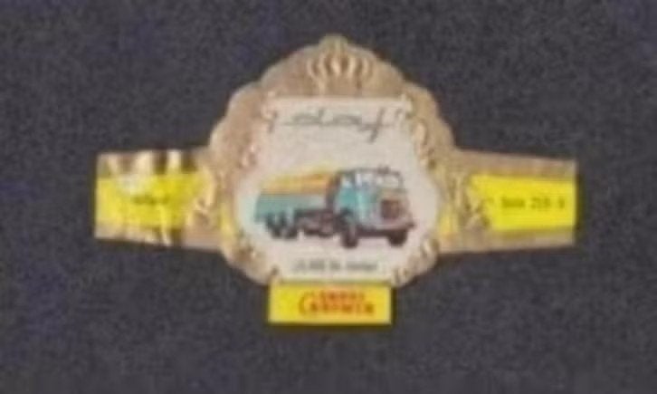 Sigarenbandje DAF Vrachtwagen Tanker 10.000 liter 215 - 9., Verzamelen, Ophalen of Verzenden, Zo goed als nieuw