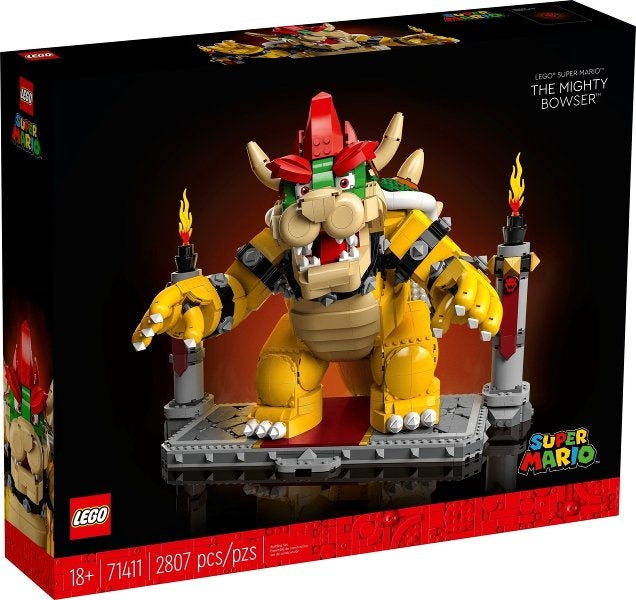 Lego Super Mario De Machtige Bowser nr 71411, Lego, Lego, Overige thema's, Lego