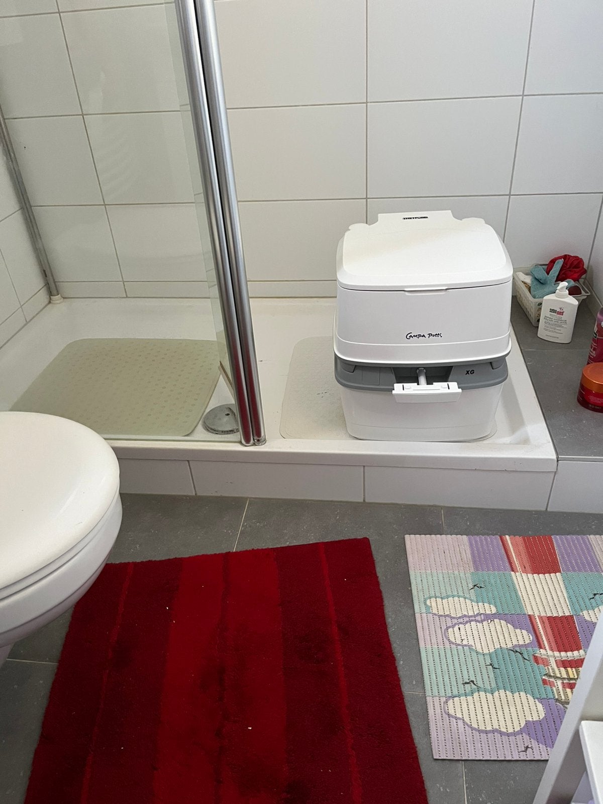 Chemisch toilet als nieuw, Caravans en Kamperen, Ophalen, Zo goed als nieuw