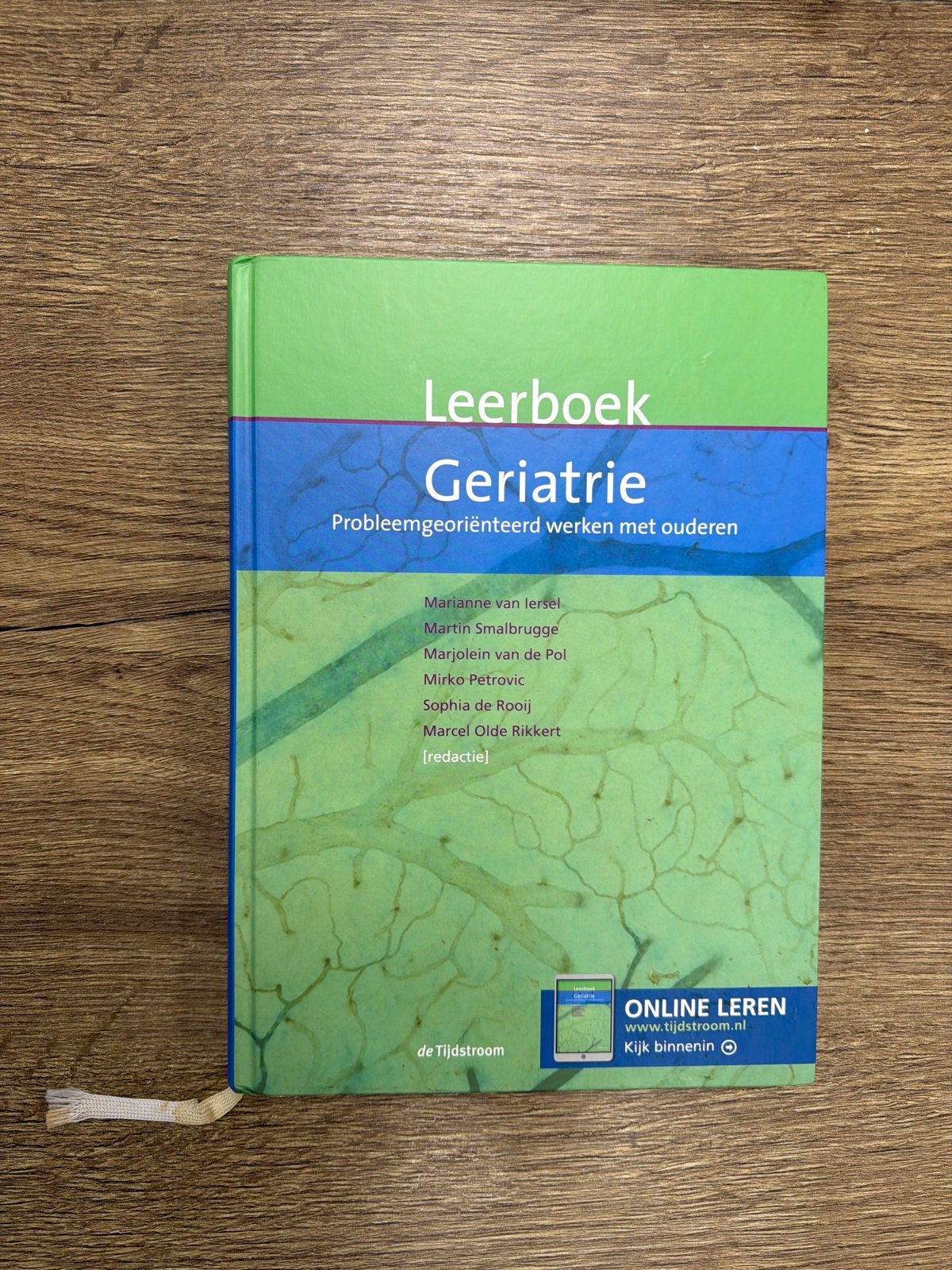 Leerboek Geriatrie - Probleemgeoriënteerd werken met ouderen, Ophalen of Verzenden, Gamma, Zo goed als nieuw, HBO