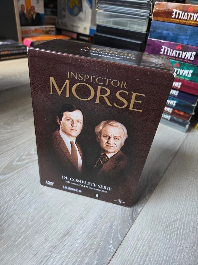 Inspector Morse - De complete serie dvd boxset, Cd's en Dvd's, Dvd's | Tv en Series, Alle leeftijden, Boxset, Drama, Ophalen of Verzenden