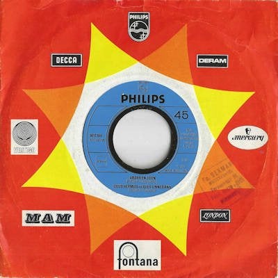 GUUS HERMUS & GEES LINNEBANK  1974  UNIEK !!!  H1185, Ophalen of Verzenden, Gebruikt, 7 inch, Pop