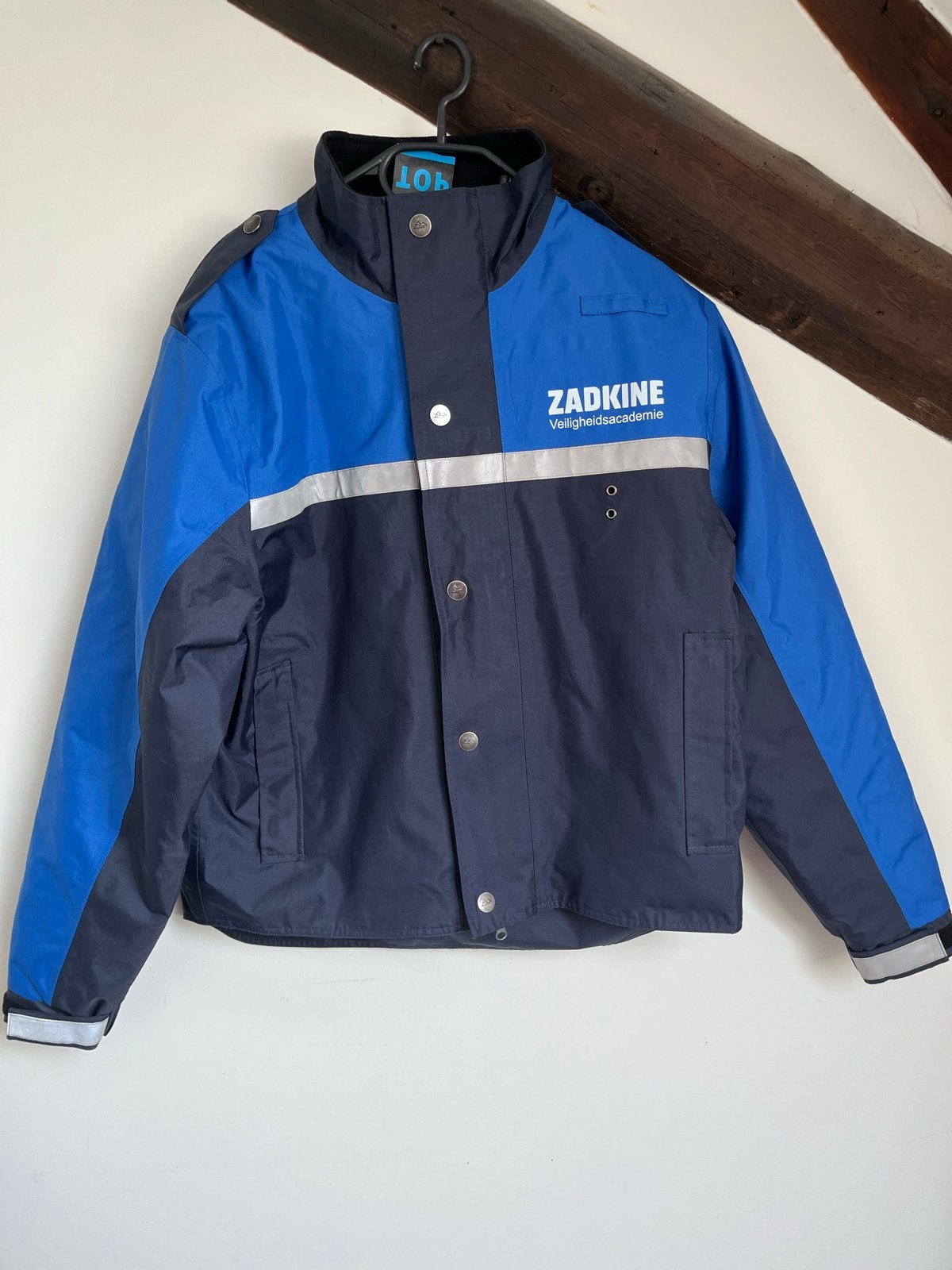 ZADKINE Veiligheidsacademie Handhaving uniform + satge, Ophalen of Verzenden, Gedragen, Overige maten, Blauw