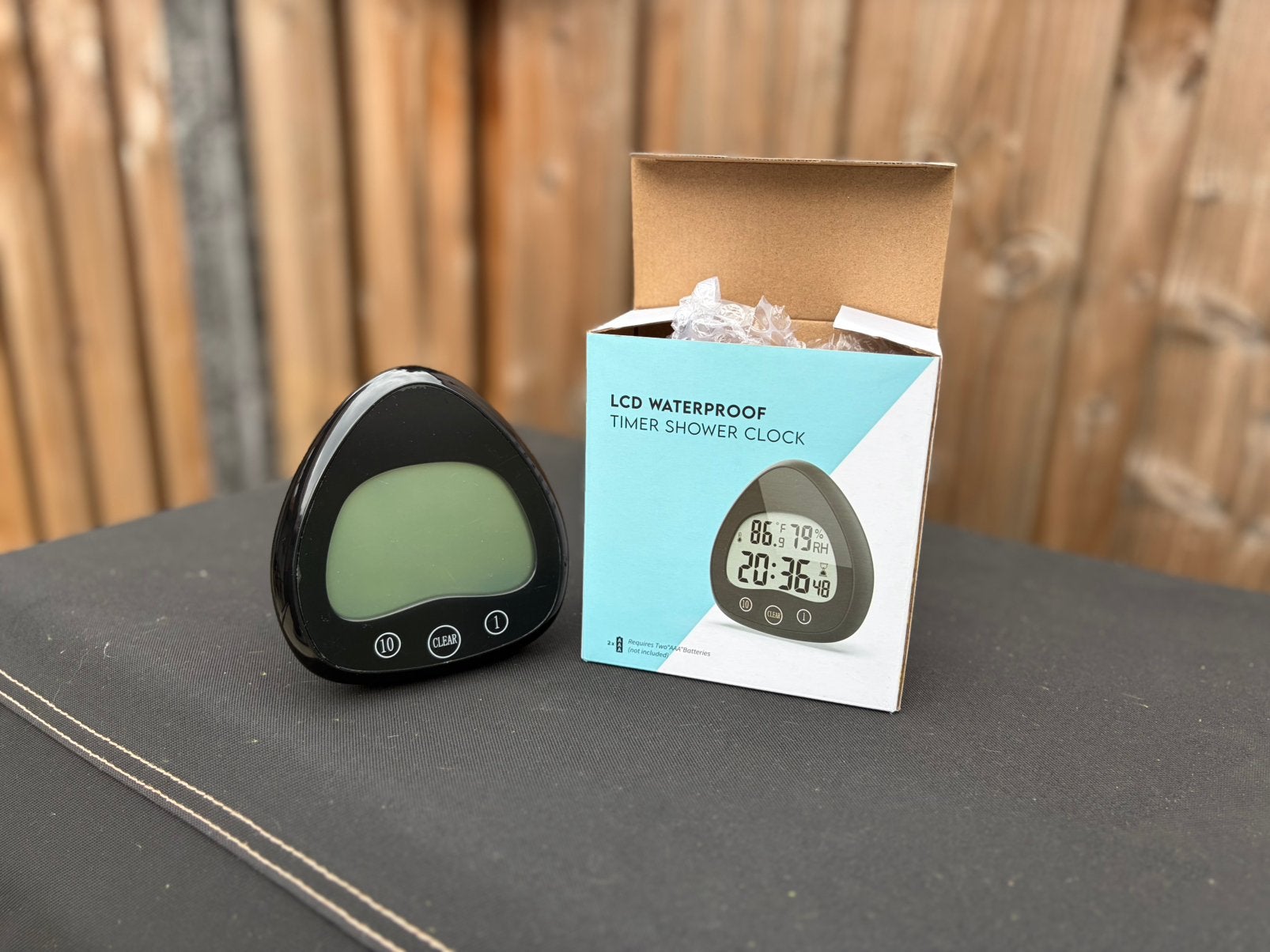 Nieuwe Douchetimer Zwart, Ophalen of Verzenden, Nieuw, Zwart, Overige typen
