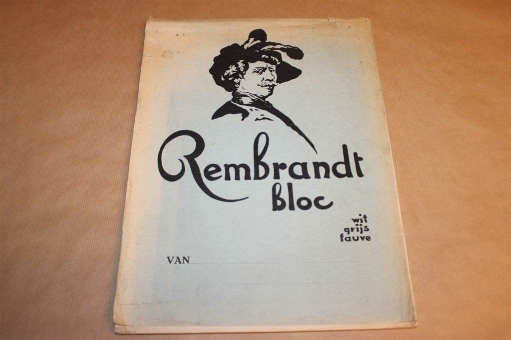 Rembrandt - Schetsblok - Circa 1930 !!, Antiek en Kunst, Ophalen of Verzenden