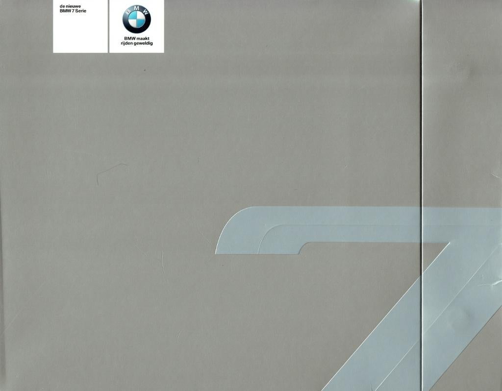 Folder BMW 7-serie (2008), Boeken, Auto's | Folders en Tijdschriften, Gelezen, BMW, Verzenden