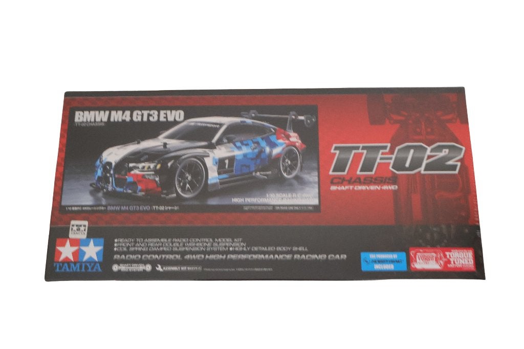 Tamiya 58751 1:10 RC BMW M4 GT3 EVO 2025/Launch TT-02, Hobby en Vrije tijd, Modelbouw | Radiografisch | Auto's, Elektro, Verzenden