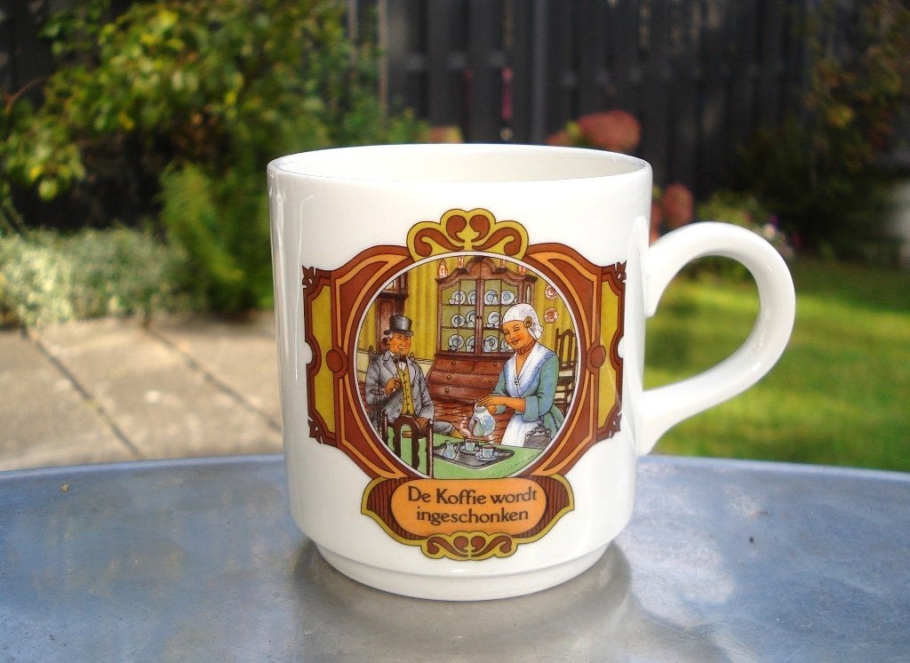DE / Douwe Egberts / Villeroy & Boch koffie mok, Villeroy & Boch, Nieuw, Ophalen of Verzenden, Overige stijlen