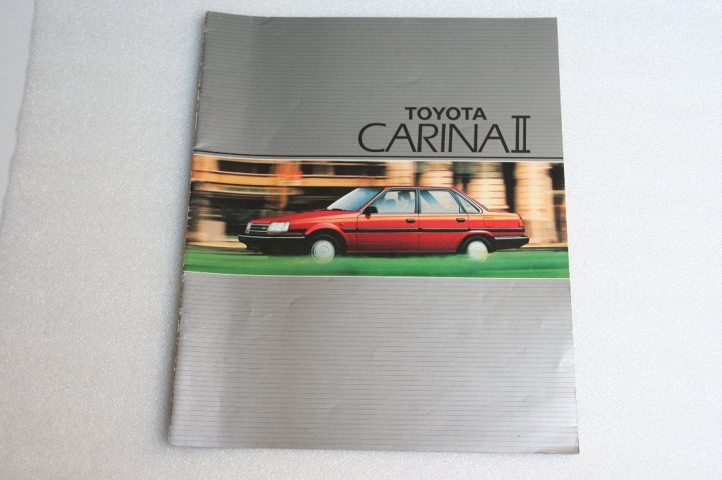 Folder Toyota Carina II (1986) (41), Ophalen of Verzenden, Nieuw, Toyota