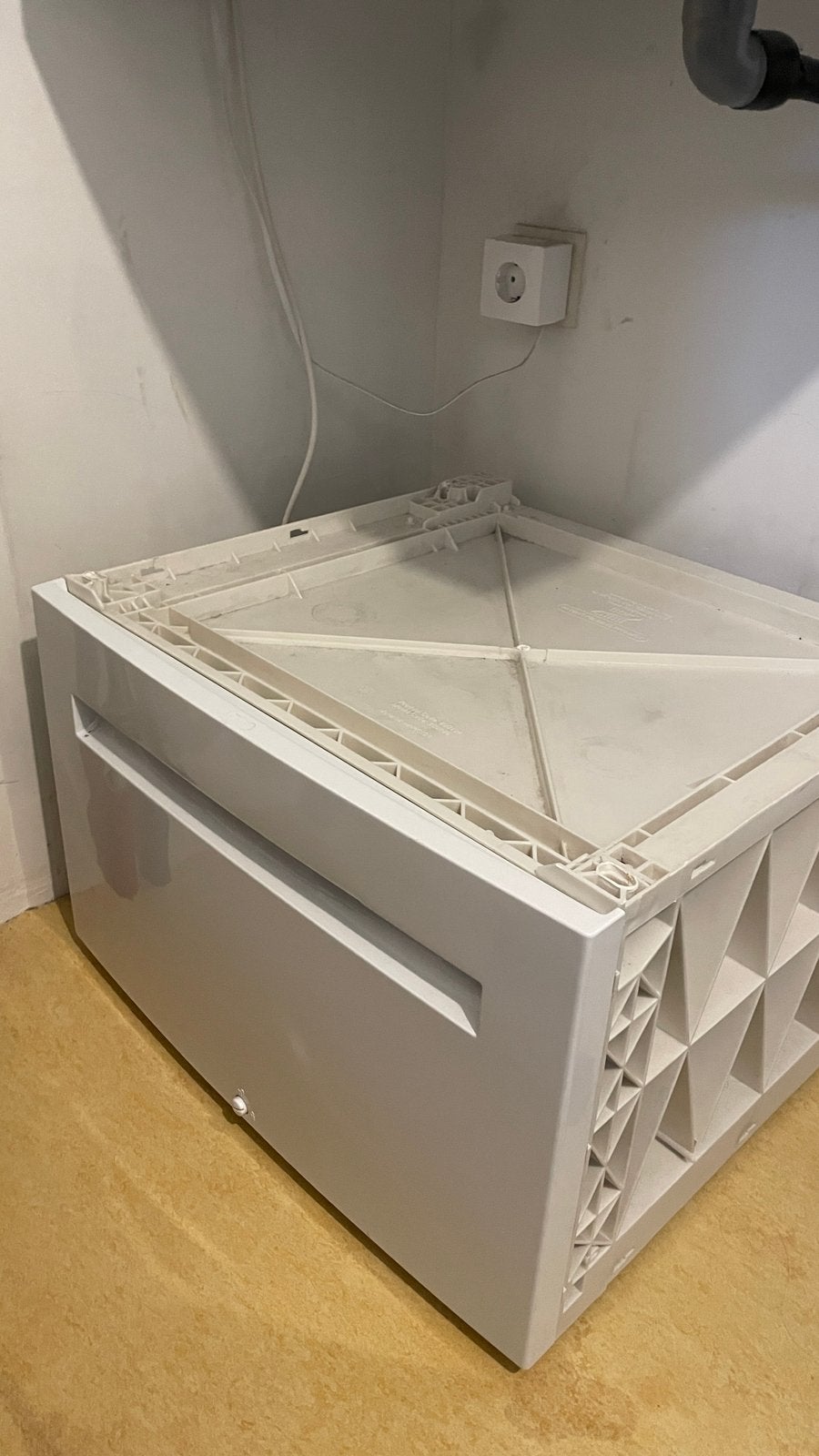 Wasmachine verhoger Bosch/Siemens met ergolade, Ophalen, Gebruikt