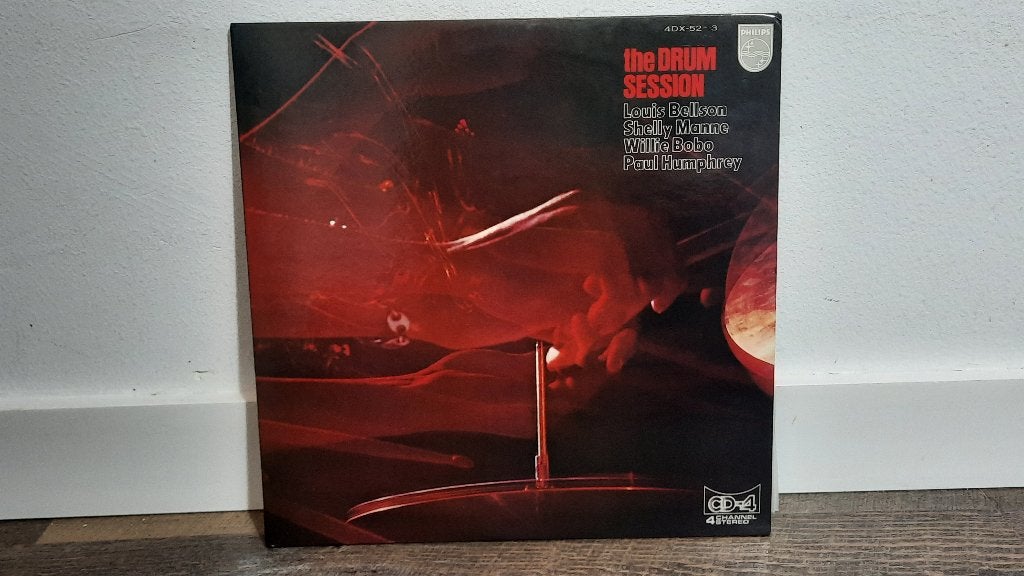 Louis Benson - The Drum Session LP Platen, Japan, Quad, LP, Gebruikt, Ophalen of Verzenden, 12 inch