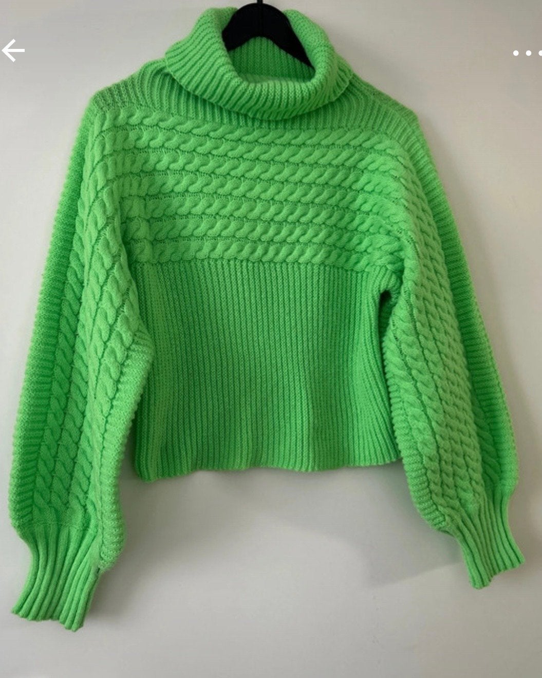 Nieuwe Dames Groene Coltrui Maat XL van Shine, Kleding | Dames, Ophalen of Verzenden, Nieuw, Maat 46/48 (XL) of groter, Groen