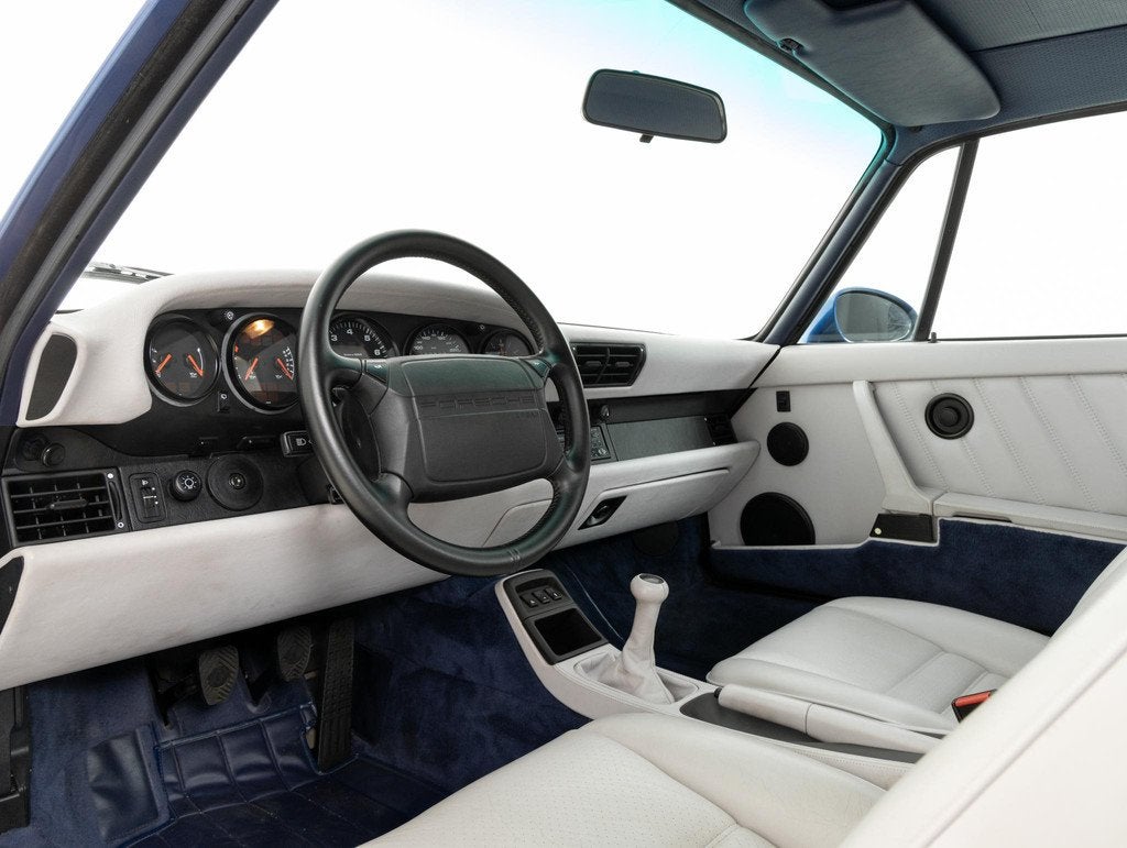 Porsche 911 964 3.3 Turbo Coupé, Auto's, Achterwielaandrijving, Gebruikt, Met garantie (alle), Leder