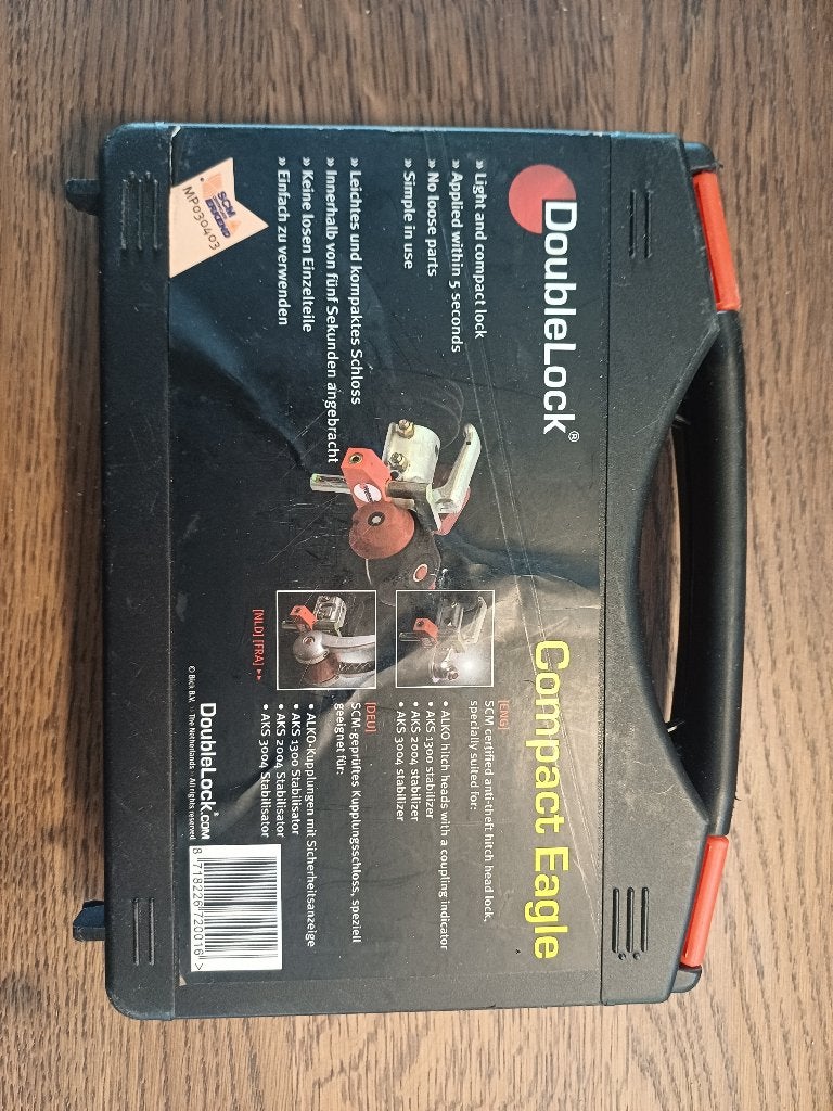 Doublelock compact eagle disselslot, Ophalen of Verzenden, Zo goed als nieuw
