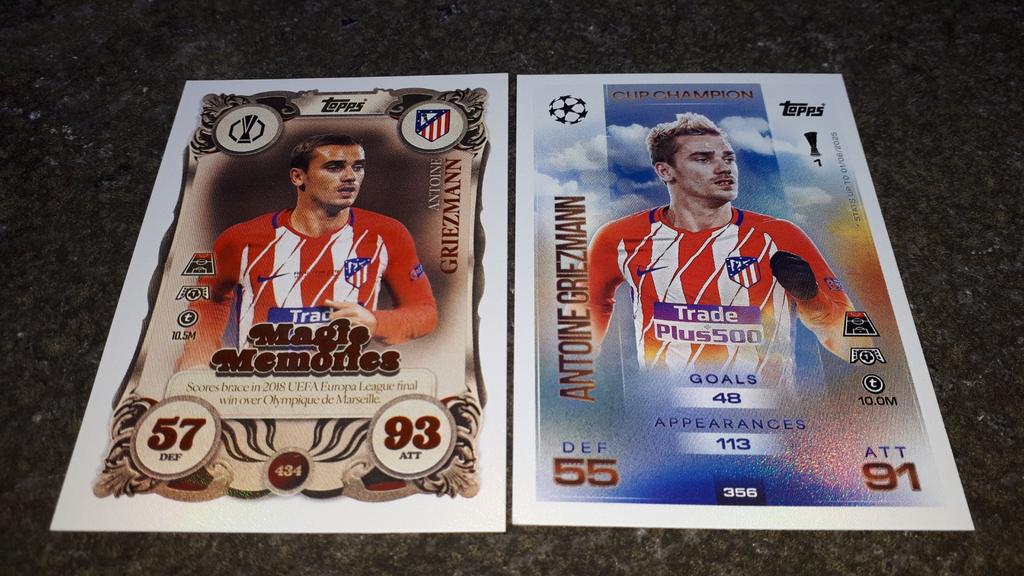 Atlético de Madrid., Seizoenskaart, Eén persoon