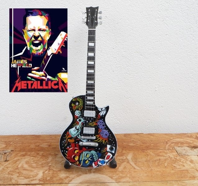 Gitaar Gibson Metallica ''James Hetfield Kulture Graphics'', Ophalen of Verzenden, Nieuw, Instrument of Toebehoren