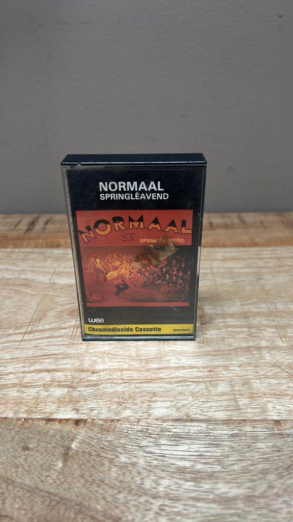 Normaal - Springleavend Cassette (Chromedioxide), Gebruikt, 1 bandje, Ophalen of Verzenden, Origineel