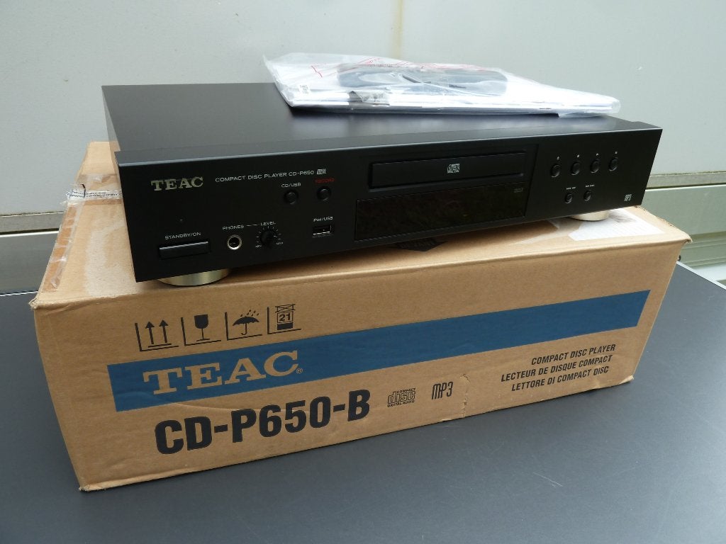CD SPELER  TEAC CD-P650=B, Audio, Tv en Foto, Ophalen, Zo goed als nieuw, Overige merken
