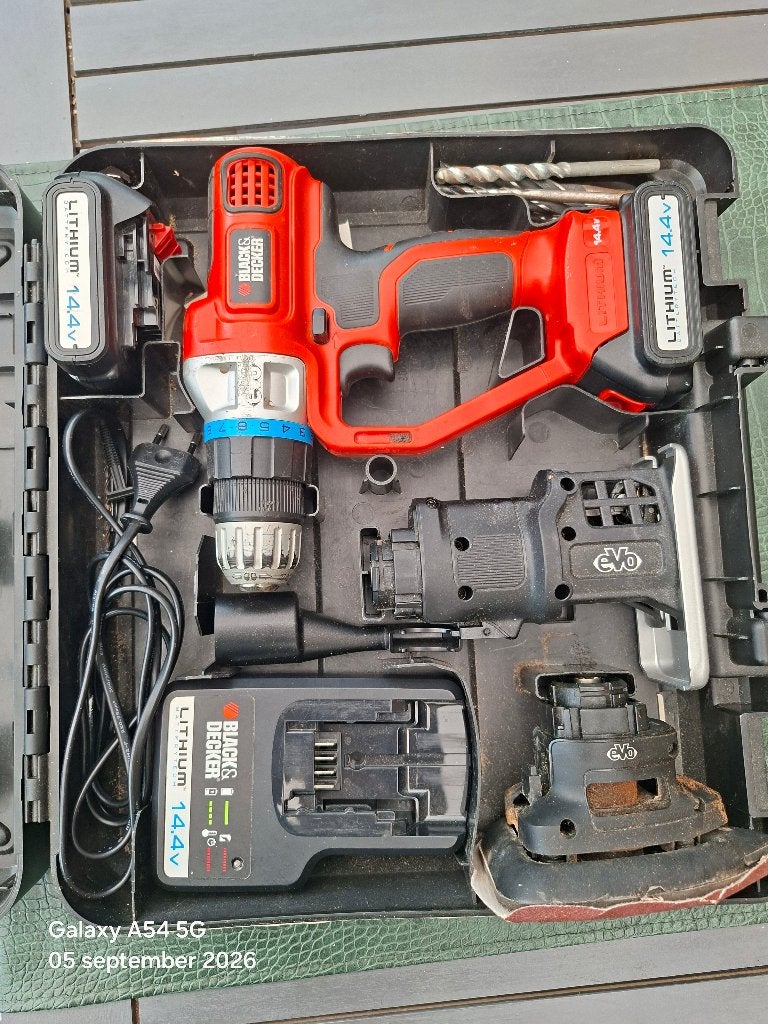 Elektrische Handboormachine, Ophalen, Gebruikt, Accuboormachine, Overige merken