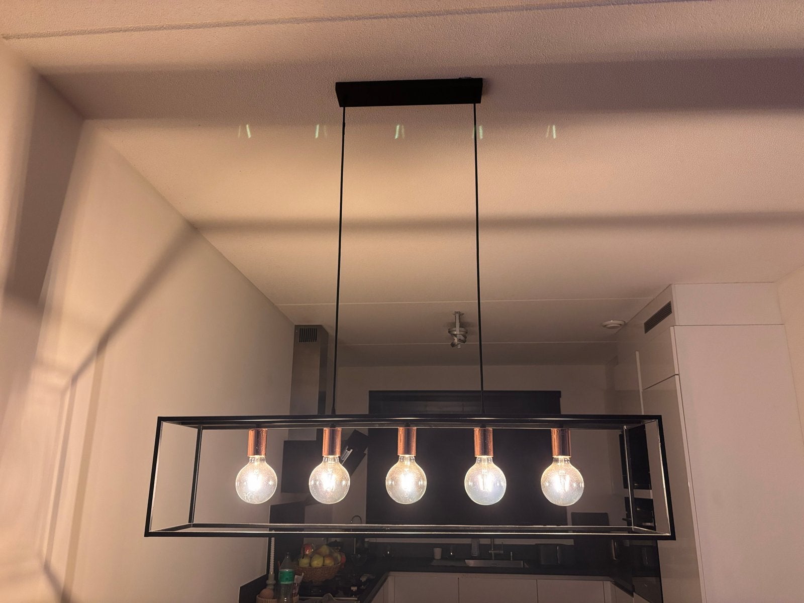 Lucide hanglamp, Ophalen, Zo goed als nieuw, Metaal, E27 (groot)