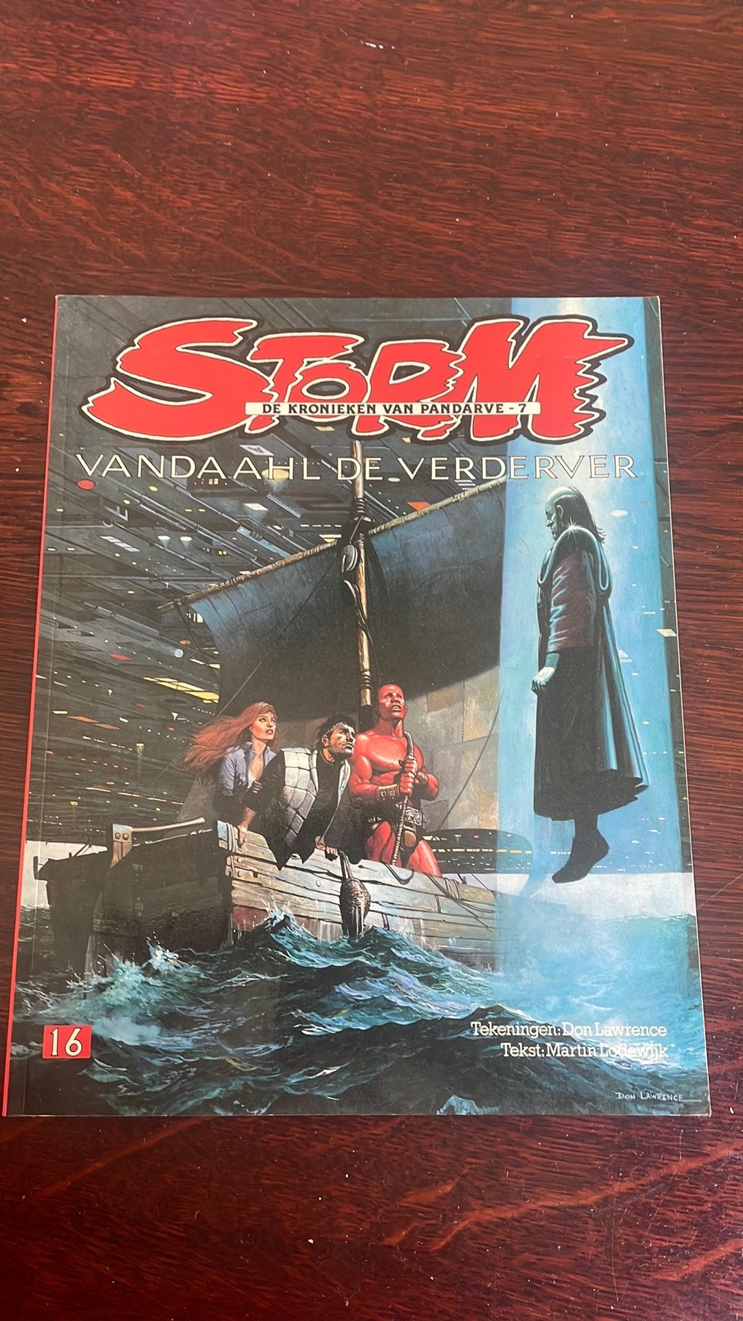 Storm - de kronieken van pandarve 7 - vandaahl de verderver, Eén stripboek, Ophalen of Verzenden, Zo goed als nieuw