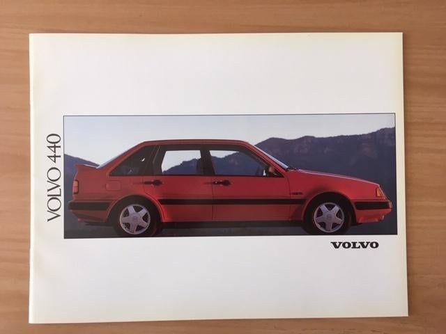 Autofolder/Brochure        Volvo  440         1991        NL, Ophalen of Verzenden, Zo goed als nieuw, Volvo