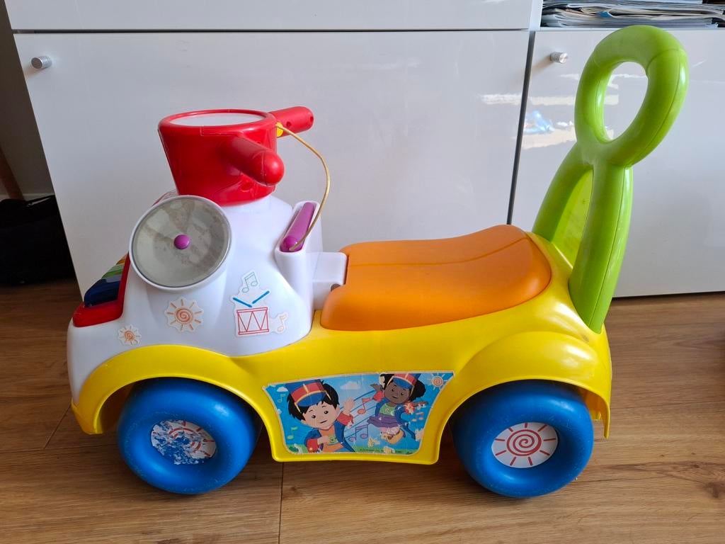 Fisher-Price muziekauto, Ophalen, Gebruikt, Auto of Voertuig, Met geluid