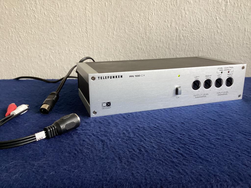 TELEFUNKEN RN100 CX- phono preamp, Ophalen of Verzenden, Zo goed als nieuw, Overige merken