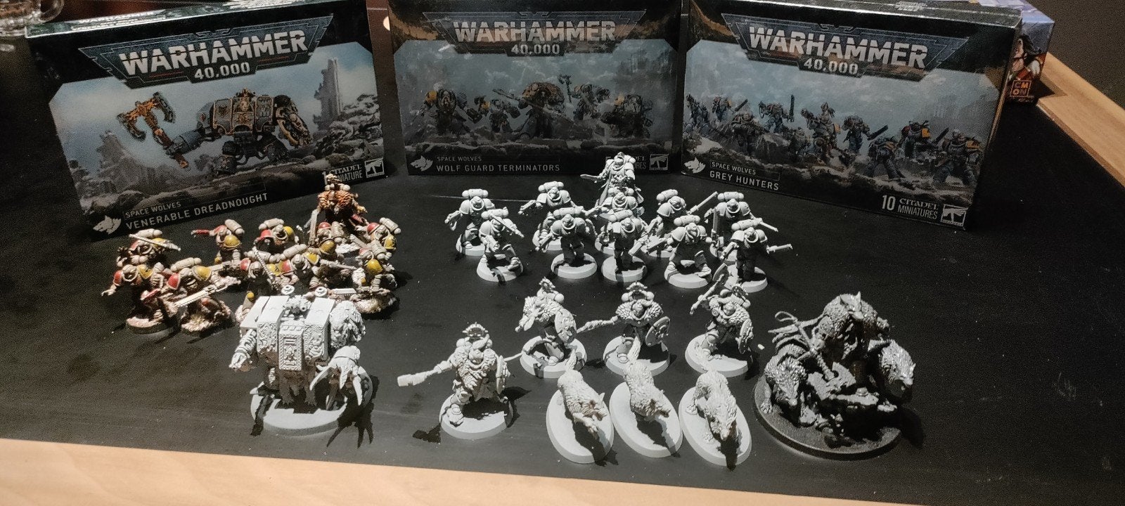 space wolf army 40k, Hobby en Vrije tijd, Met verf, Figuurtje(s), Ophalen of Verzenden, Warhammer 40000