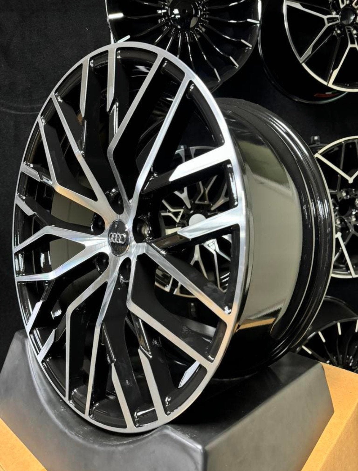 20 inch velgen voor Audi RS R8 look 5x112 A4 A5 A6 A7 Q3 Q5, Auto-onderdelen, Velg(en), Nieuw, Ophalen of Verzenden, Personenwagen