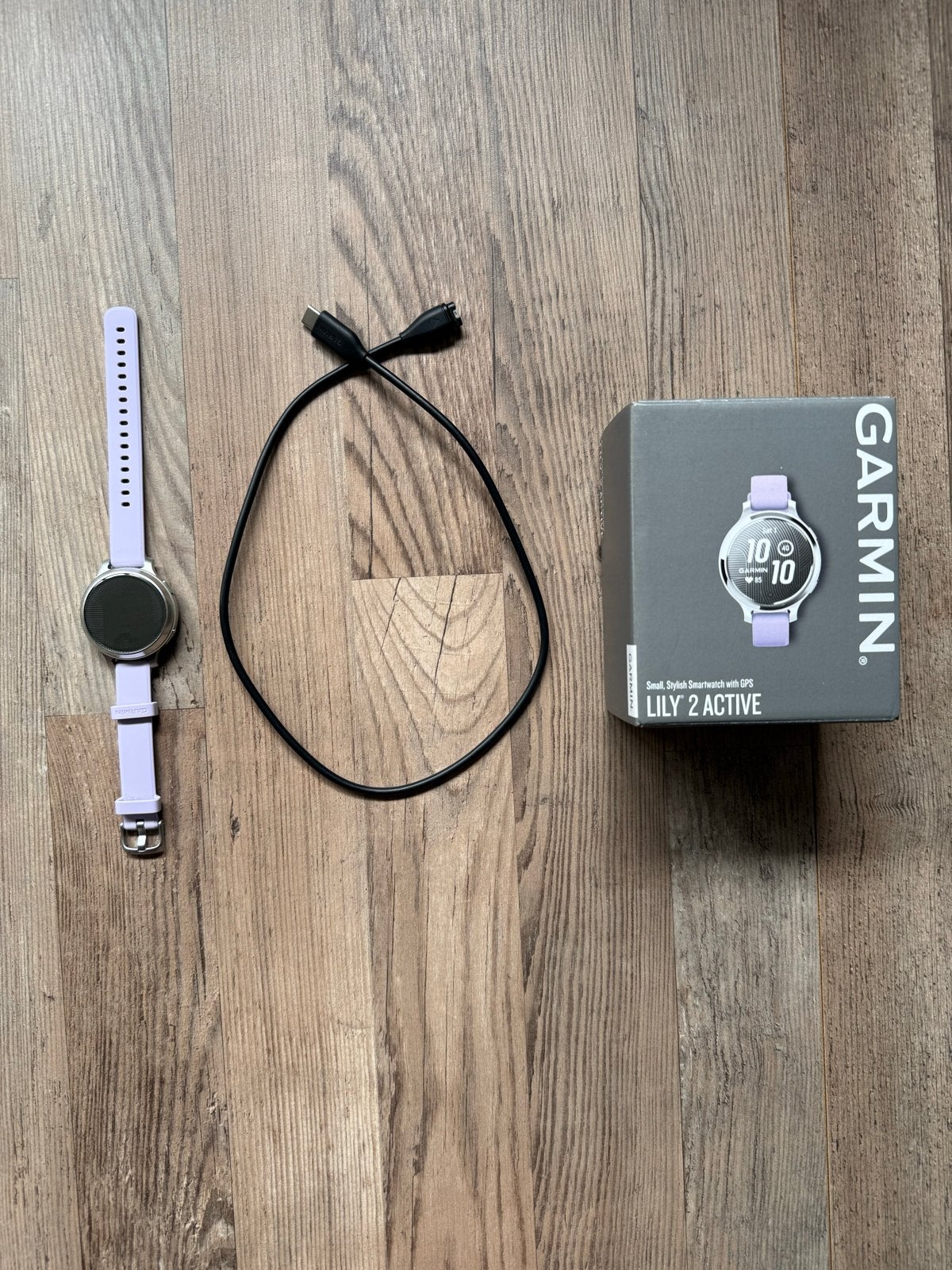 Garmin Lily 2 Active Smartwatch, Ophalen, Hoogte, IOS, Zo goed als nieuw