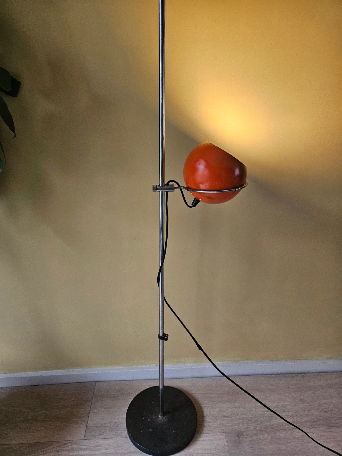 Vintage Gepo Anvia Eyeball Vloerlamp Jaren '60, Ophalen, E27 (groot), Metaal, 150 tot 200 cm