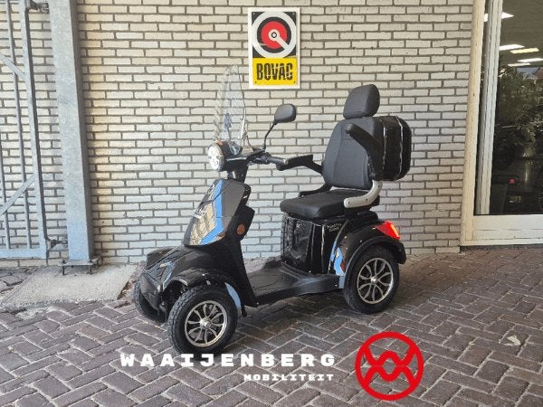 Rolectro E-Quad V3 Premium Scootmobiel windscherm stokhouder, Diversen, Zo goed als nieuw, 16 km/u of meer, 46 km of meer, Ophalen