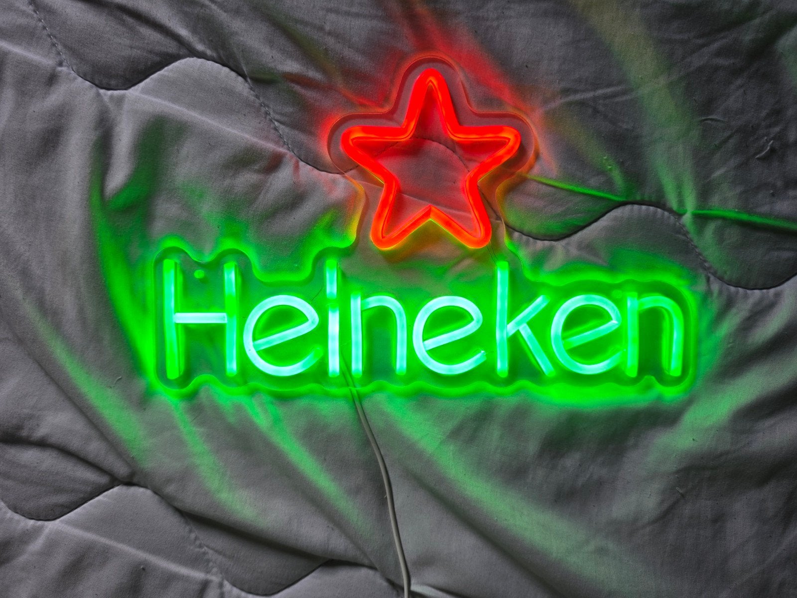 Neon Heineken bord, Verzamelen, Ophalen, Nieuw, Lichtbak of (neon) lamp