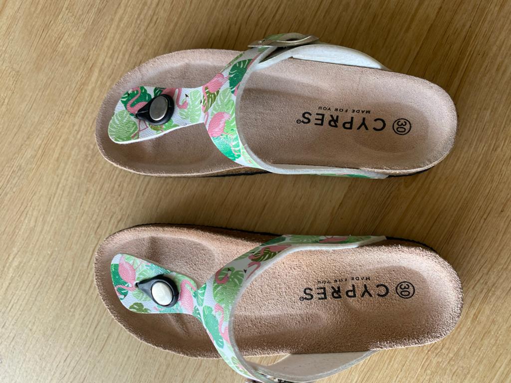 Nieuwe sandalen maat 30 - Flamingo print, Meisje, Schoenen, Nieuw, Ophalen of Verzenden
