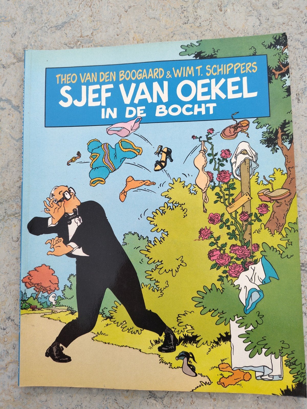 Sjef van Oekel in de bocht - Theo van den Boogaard, Boeken, Stripboeken, Ophalen of Verzenden