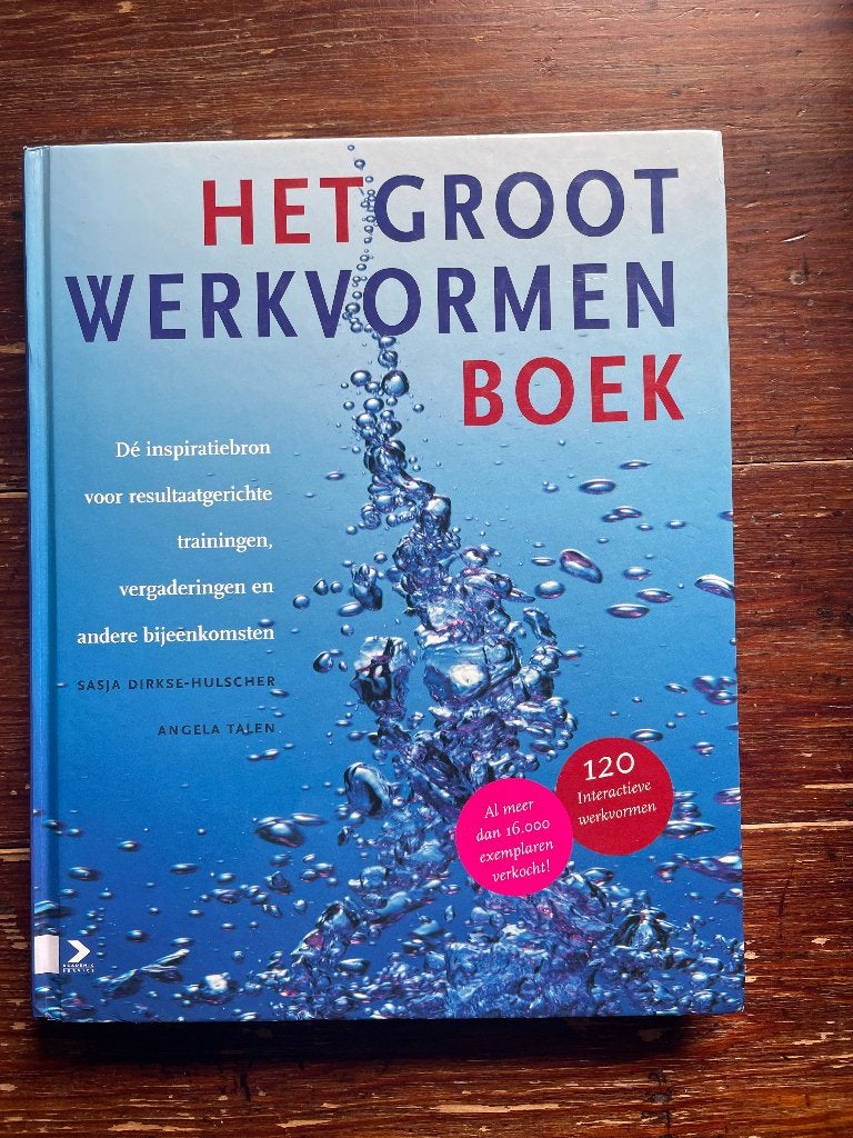 Sasja Dirkse-Hulscher Het groot werkvormenboek 2011 nieuw, Boeken, Sasja Dirkse-Hulscher en Angela Talen, Nieuw, Ophalen of Verzenden