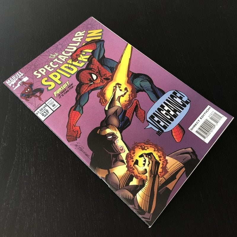 The Spectacular Spider-Man Vol.1 #212 (1994) VF/NM (9.0), Eén comic, Amerika, Marvel Comics, Ophalen of Verzenden