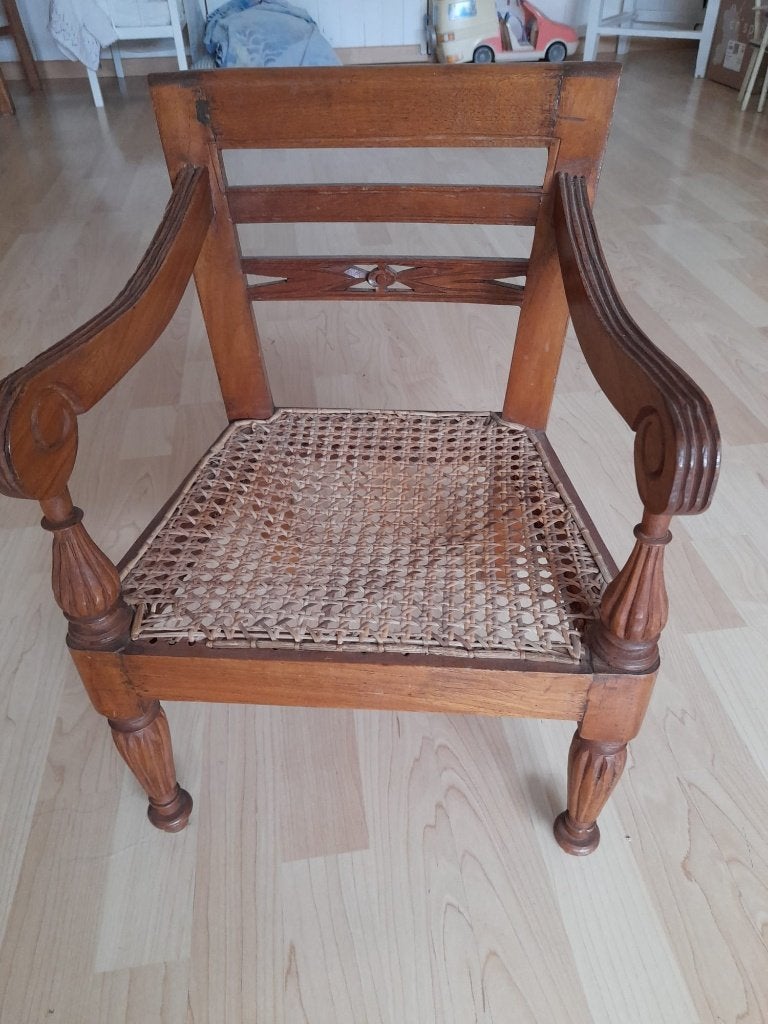 Kinderstoeltje antiek, Kinderen en Baby's, Kinderkamer | Tafels en Stoelen, Ophalen, Gebruikt, Stoel(en)