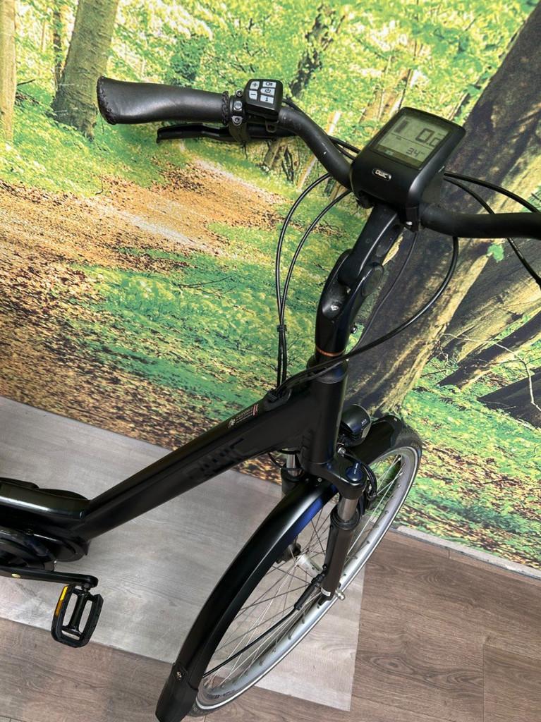 Qwic Premium Dames Zwart Mat 53cm 2018, Fietsen en Brommers, Elektrische fietsen, Qwic, Gebruikt, -, - 0
-, NL