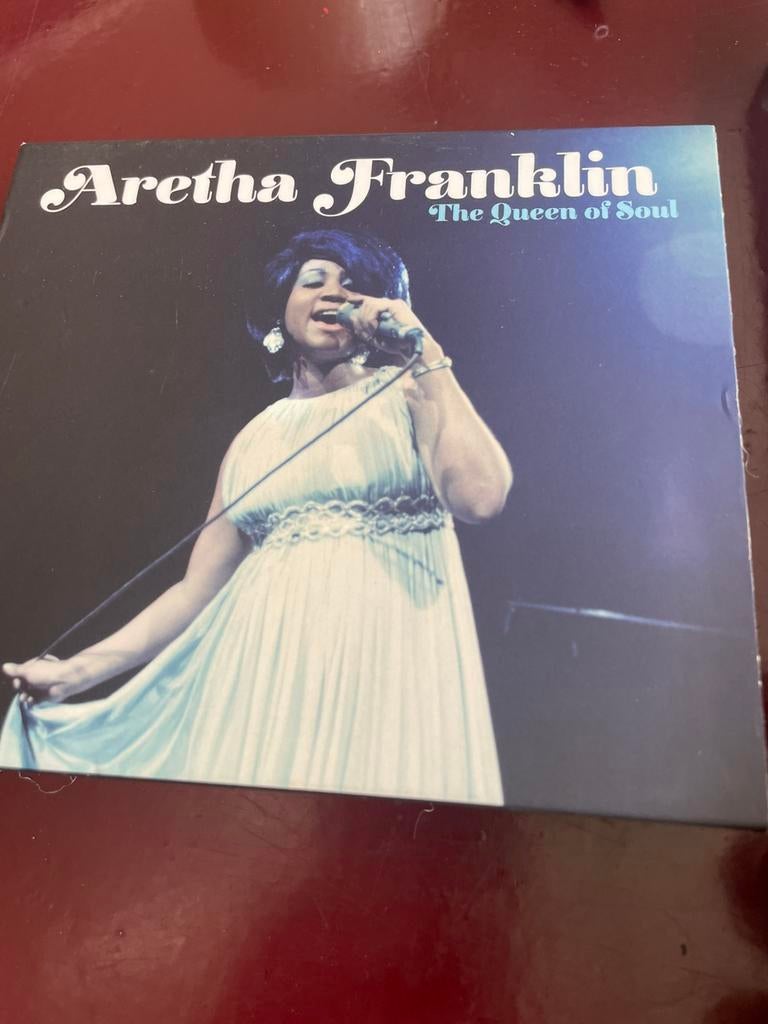 4 cd box aretha franklin the queen of soul, Ophalen of Verzenden, Zo goed als nieuw