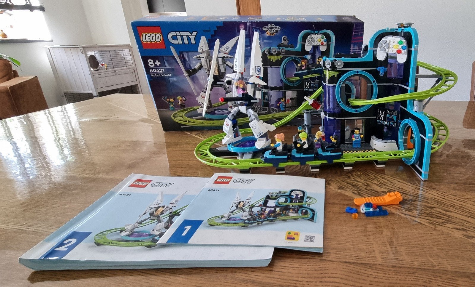 Lego City 60421 Robot World compleet met doos, City, Lego, Compleet, Ophalen of Verzenden