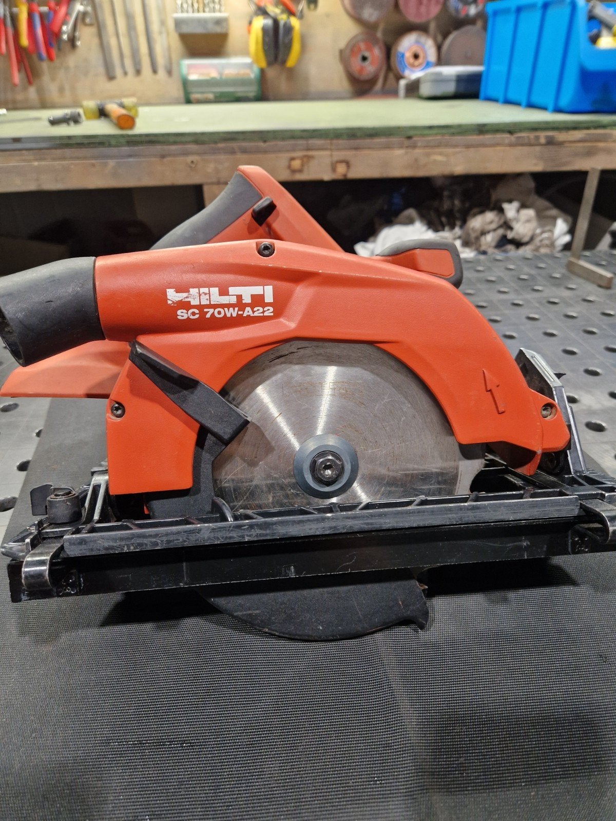 Hilti SC 70W-A22 Cirkelzaag, Ophalen of Verzenden, 1200 watt of meer, Cirkelzaag, 30 tot 70 mm